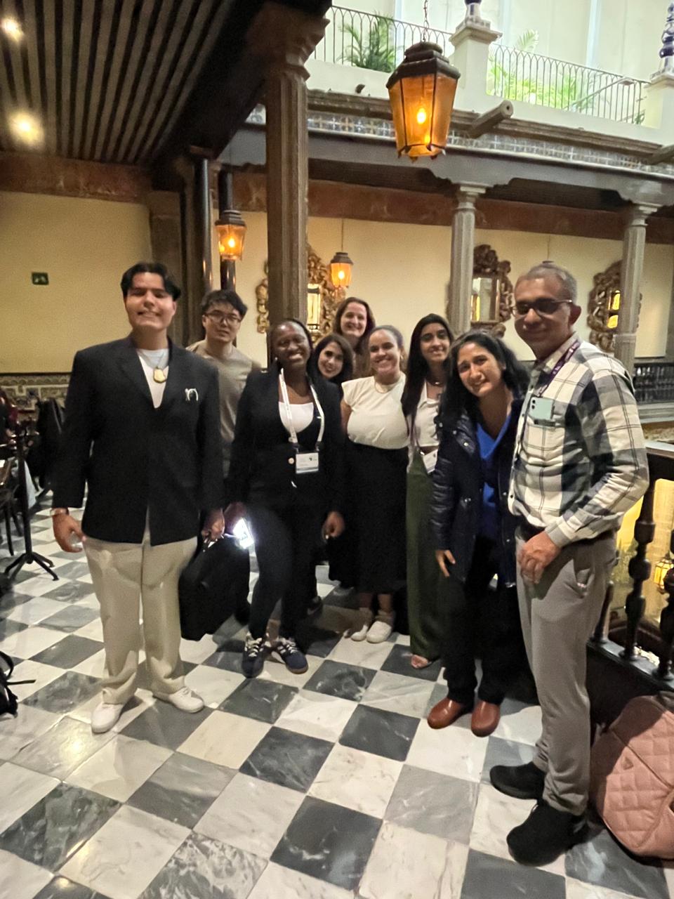 Delegados latinoamericanos en Mila, Montreal